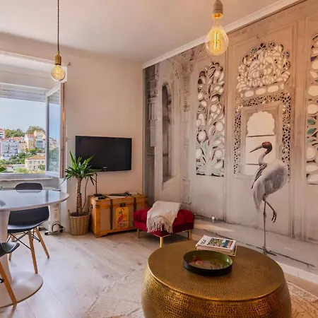 Apartment Sunny Design In Praca Flores By Lovelystay Lisbon